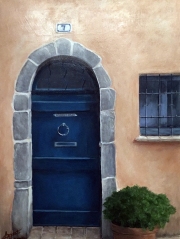 Porte bleue 1